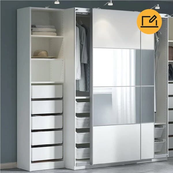 Plan a flexible and customizable wardrobe storage system with design specialist at IKEA Qatar
