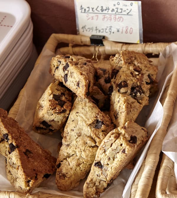 Plateau de scones