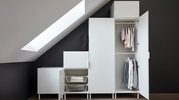 PLATSA creative drawers and storage options.