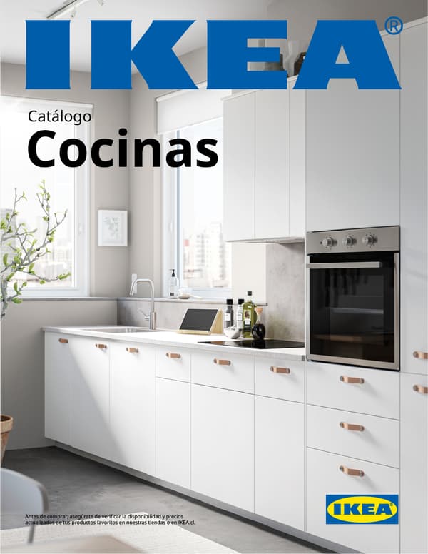 Portada de catálogo IKEA de cocinas