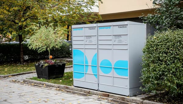 PostNord postpaket hämtningsplats.