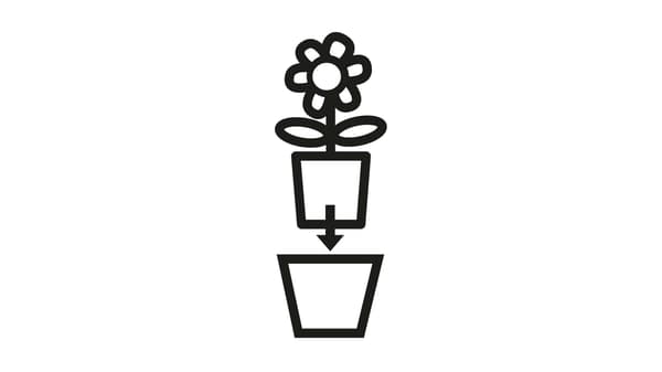Pot diameter