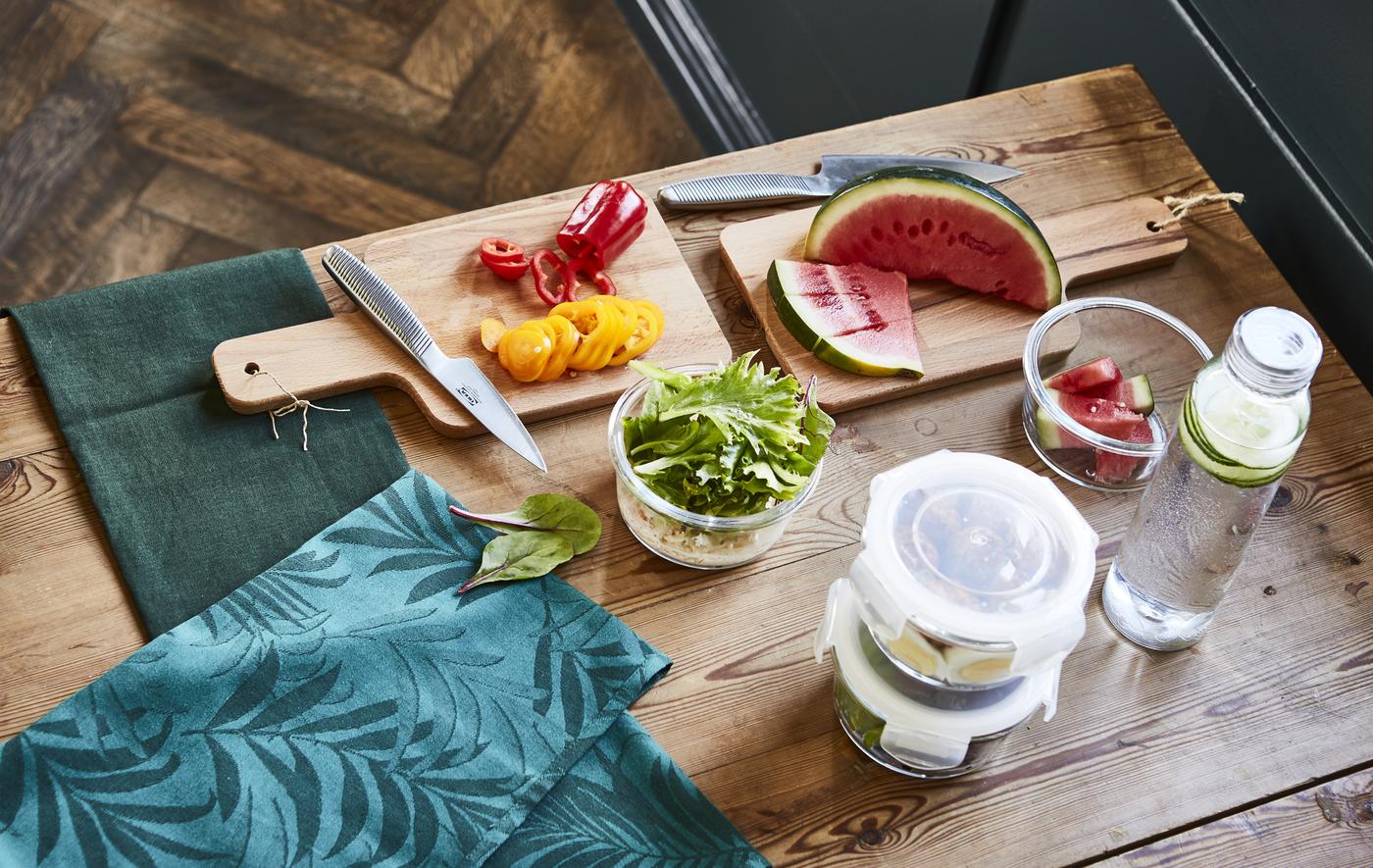 Pour donner un côté spécial à votre repas, emportez-le dans de jolis bocaux en verre.