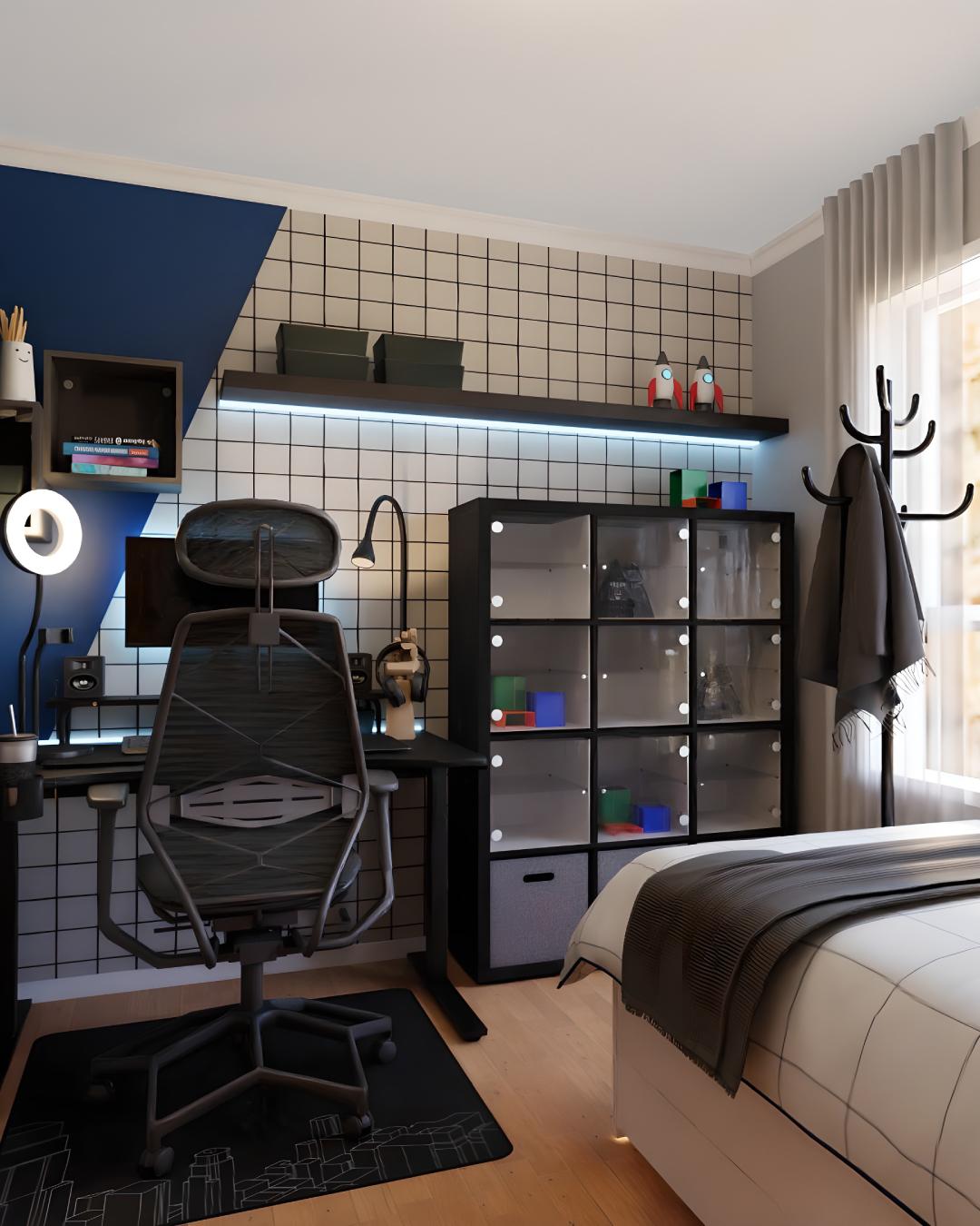 Quarto gamer funcional