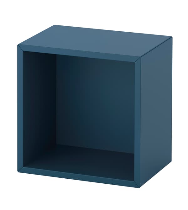 Rangement bleu.