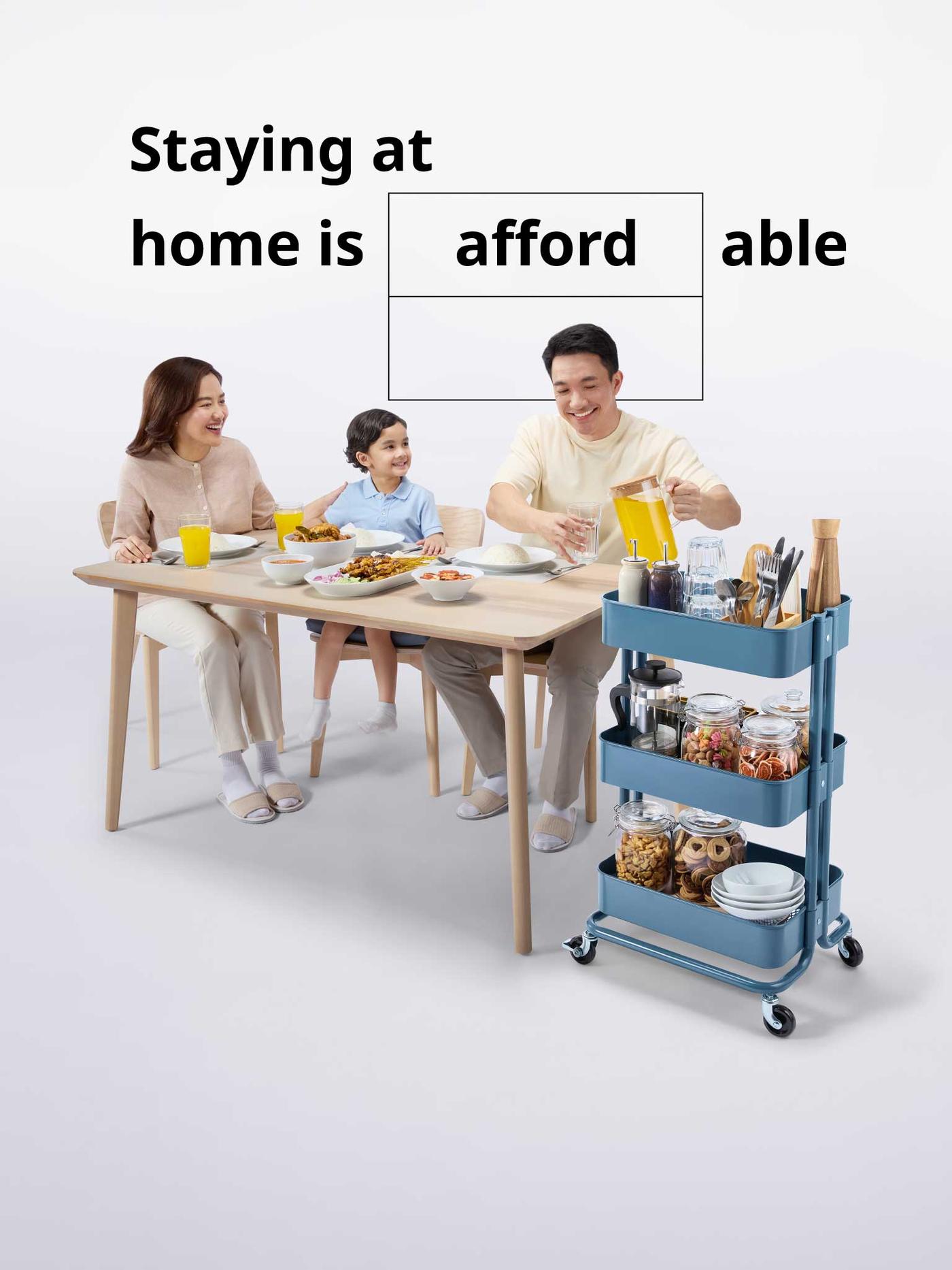 RASKOG - Staying at home is affordable