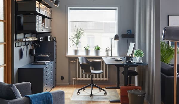Ratgeber Home Office im Wohnzimmer