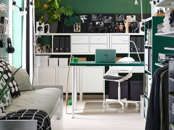 Ready for anything, a PC desk that combines utility and style