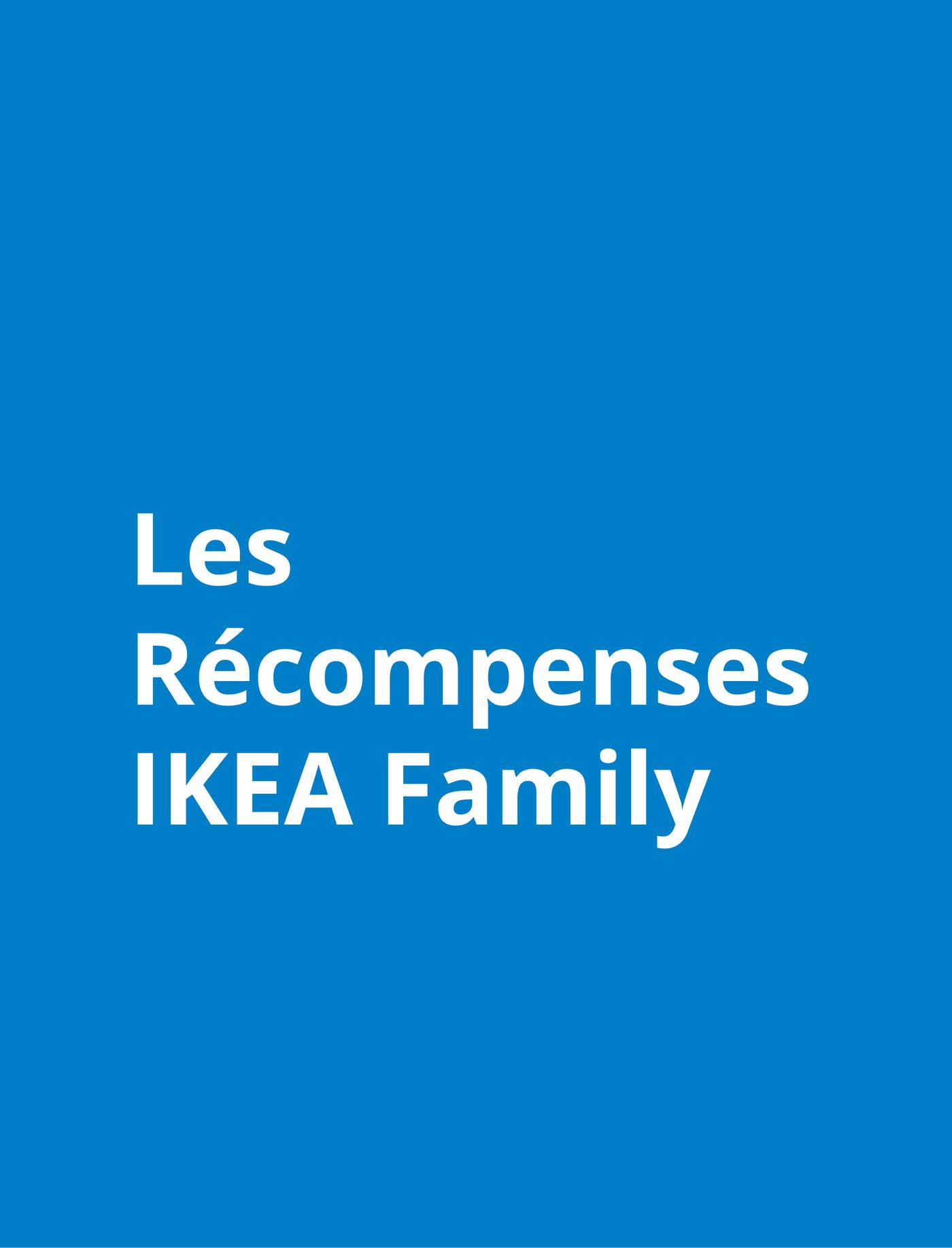 recompenses family