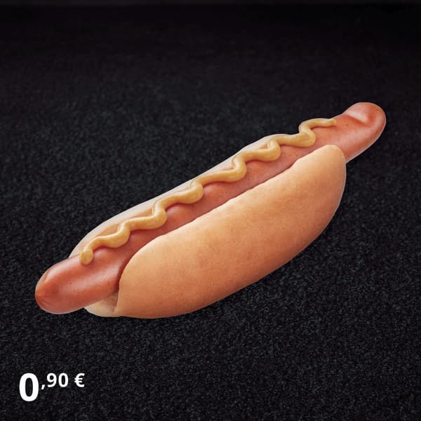 Regular hot dog