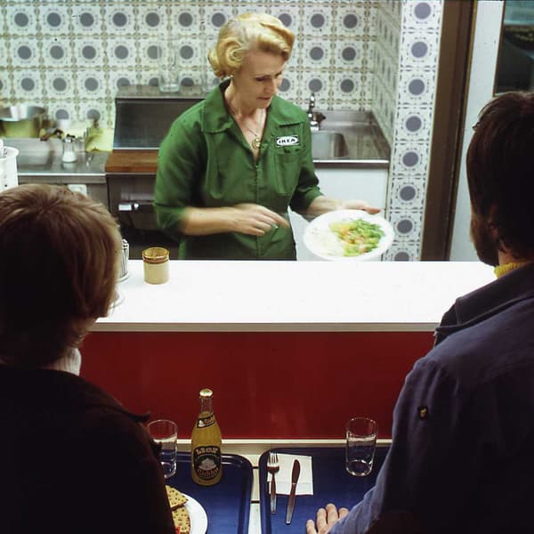 Restaurangen i Älmhult i mitten av 1960-talet.