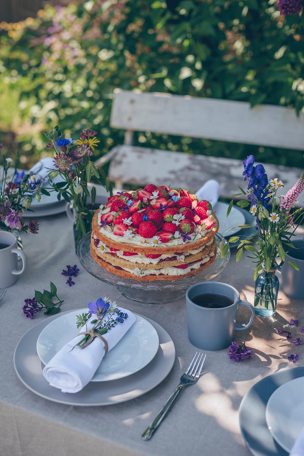 Ricetta: Torta di mandorle di Midsommar