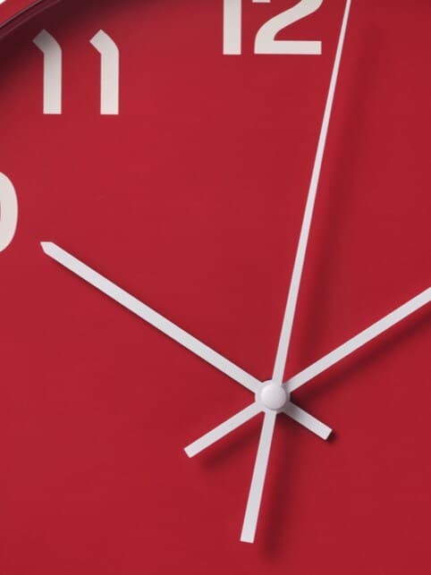 rote Uhr