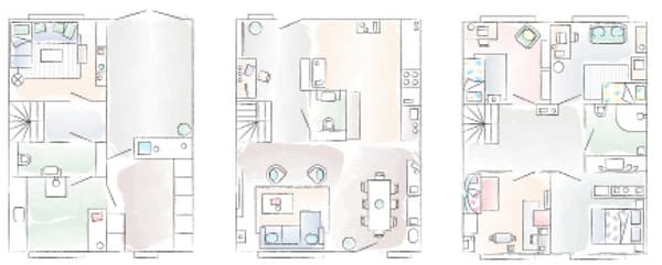 Sara’s floorplan.