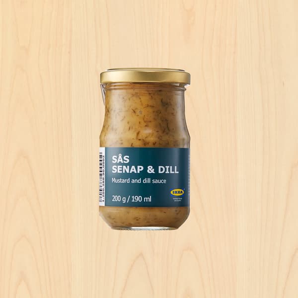 SÅS SENAP & DILL
Mustard and dill sauce for salmon, 200g
₱195
