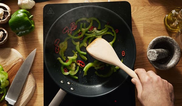Saving energy when cooking thanks to induction hobs