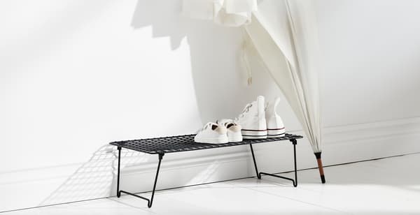 Shoe, coat & hat racks