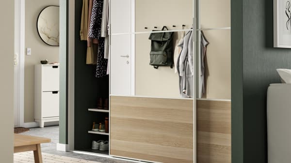 SKYTTA sliding door system.