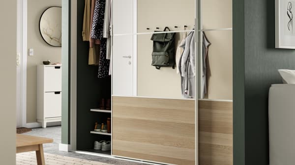 SKYTTA sliding door system.