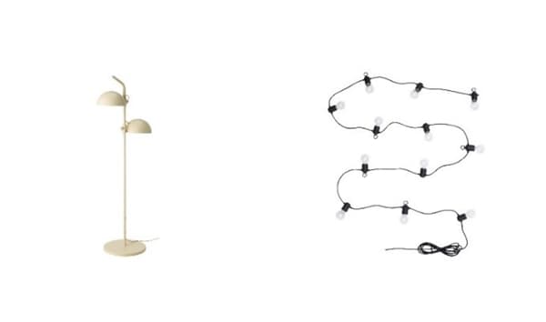 SOLVINDEN light chain and lamp