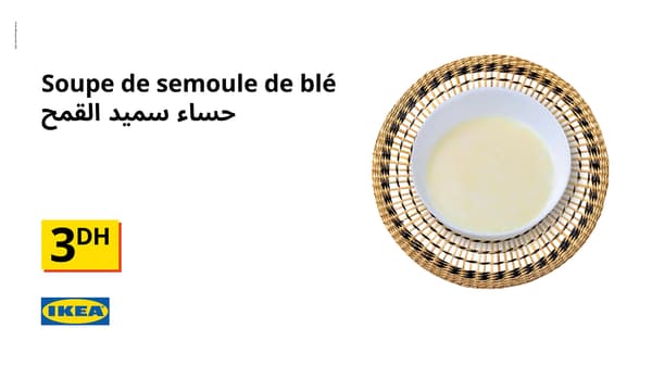 Soupe et salades