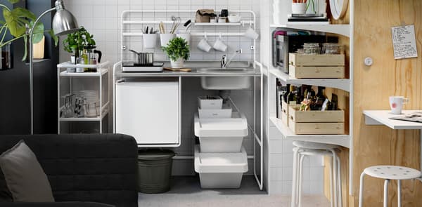 SUNNERSTA mini kitchen.
