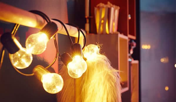 Sustainable LED lights from IKEA