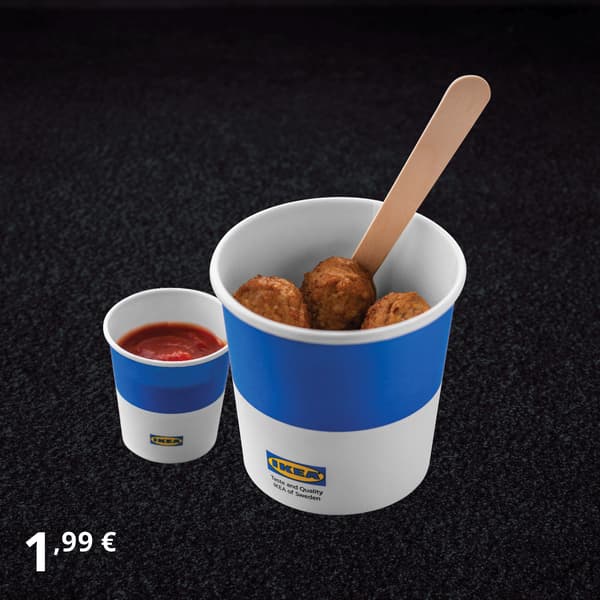 Swedish meatballs with sauce (12 pcs)