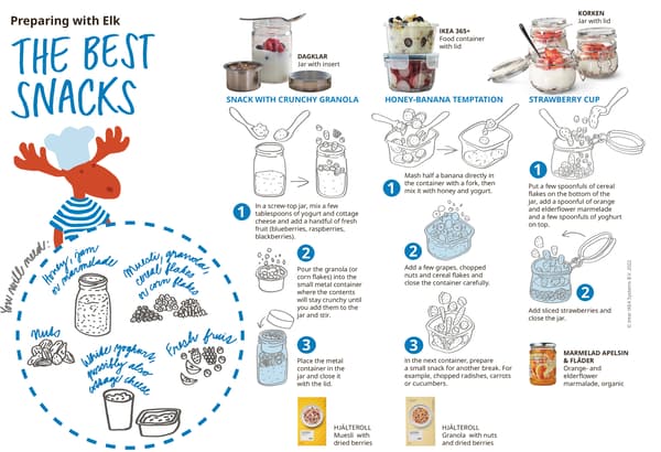 The best snacks.