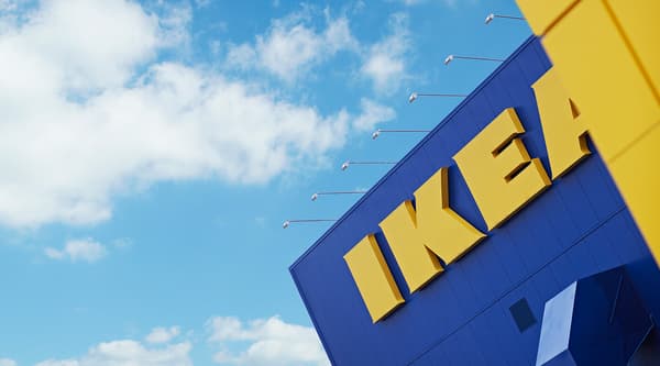 The exterior of an IKEA store