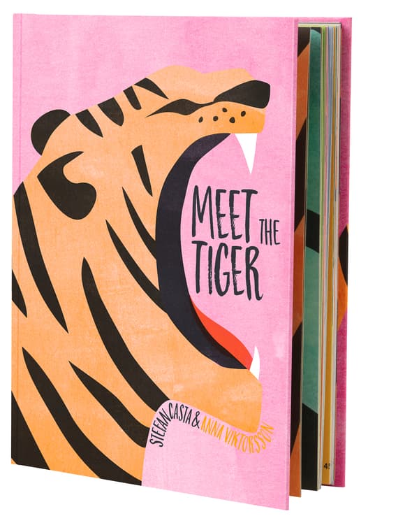 The new IKEA book for kids Meet the Tiger.