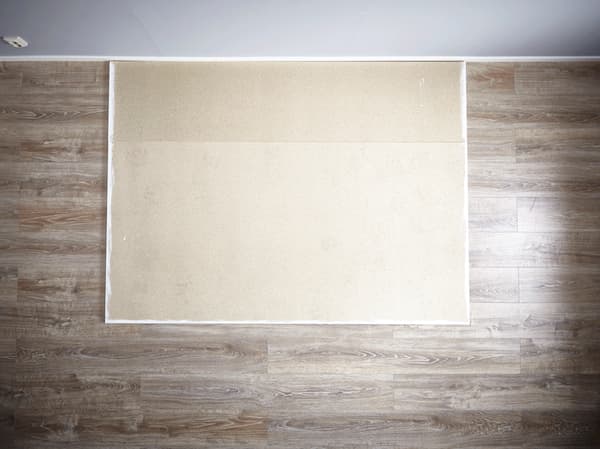 This GIF shows how to make a bed base using IKEA METOD kitchen cabinets.
