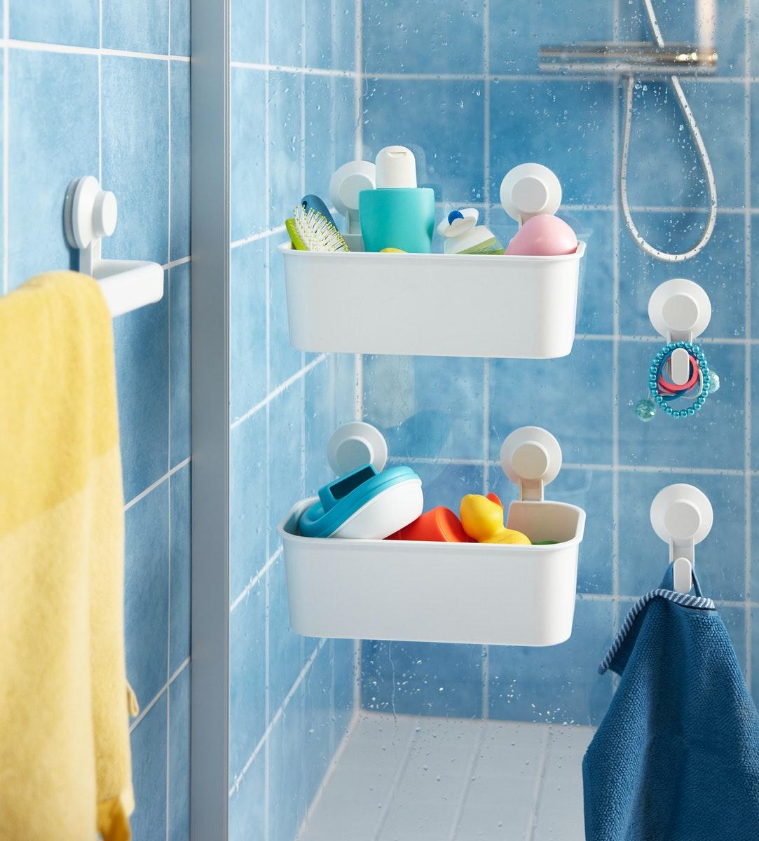 TISKEN bathroom organizer.