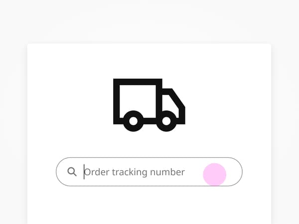 Track your online order