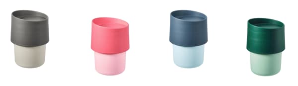 TROLIGTVIS travel mug multi color