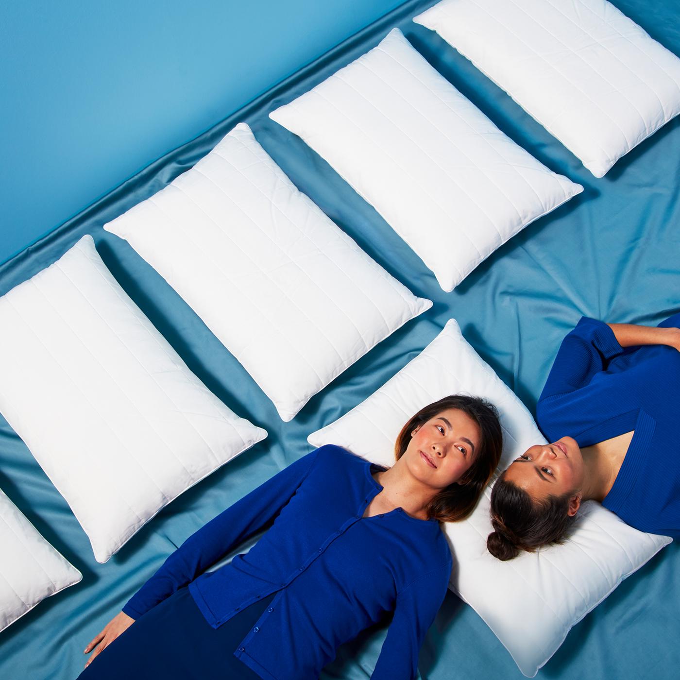Um guia para a melhor almofada para cada estilo de dormir.