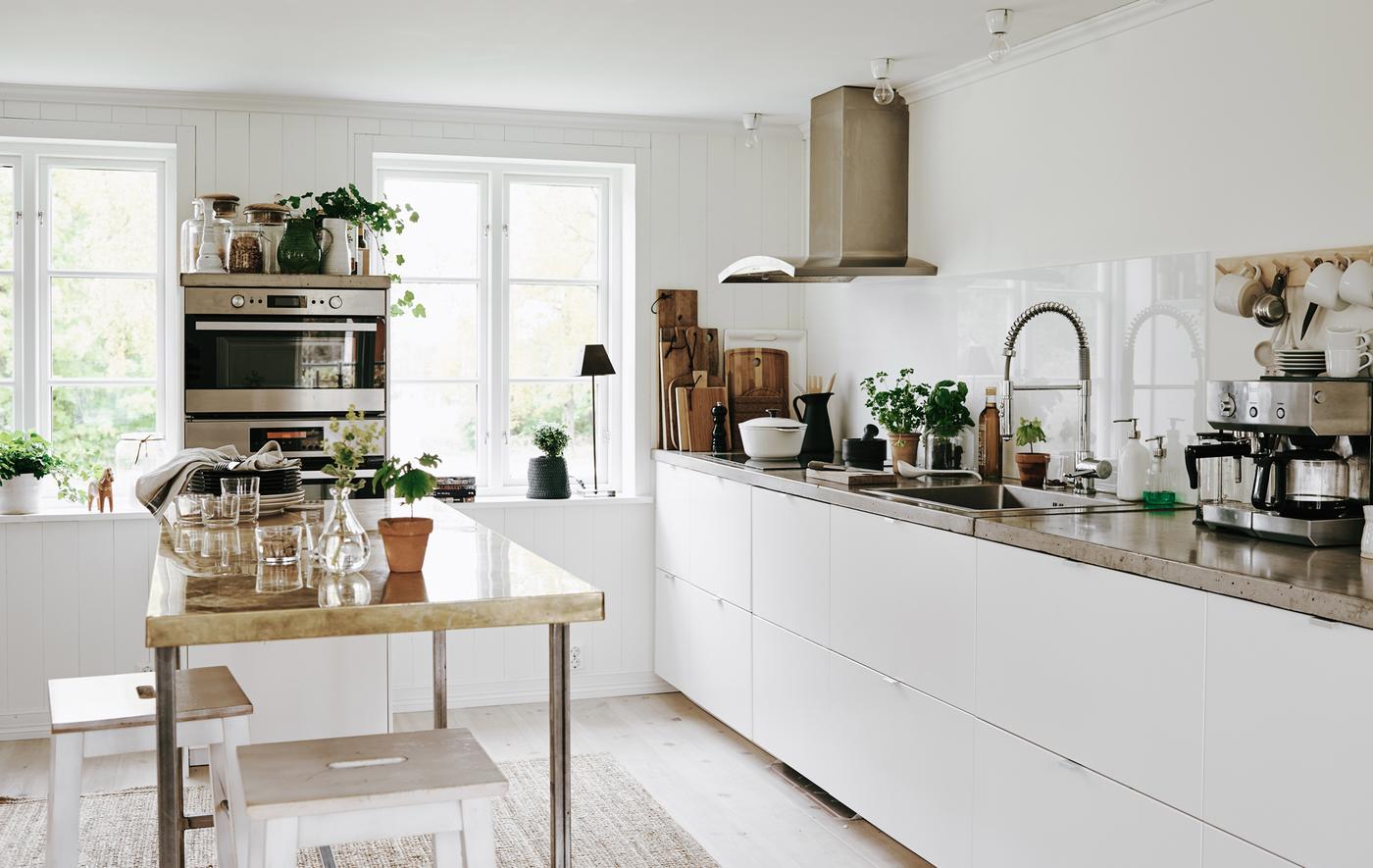 Une cuisine familiale moderne et pratique