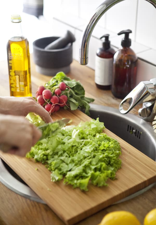 Une salade fraîche, saine et rapide