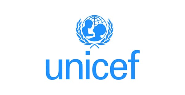 Unicef logo.
