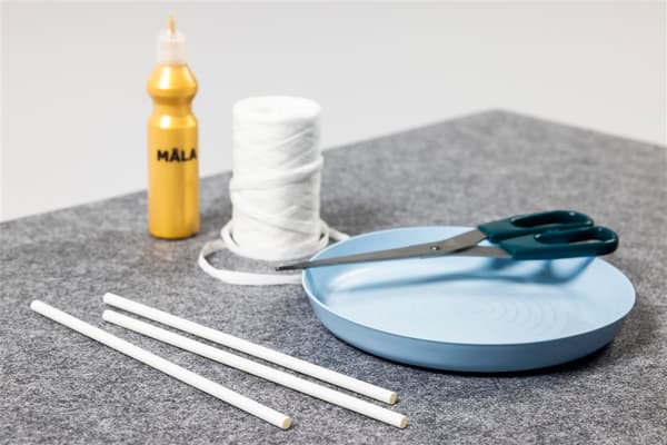 Utensilien für DIY-Weihnachtsdeko
