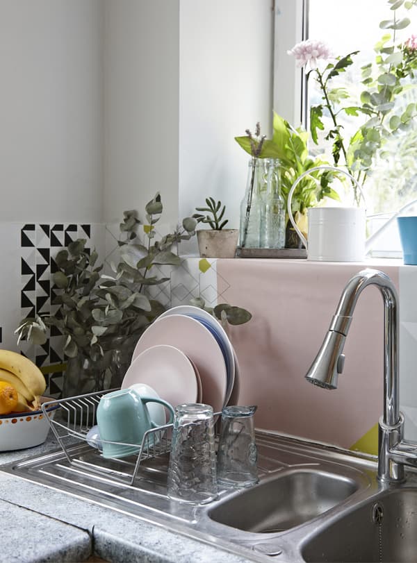 Vaisselle couleur pastel