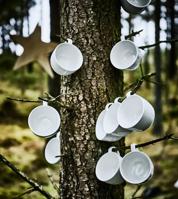 VARDAGEN  Mug Blanc cassé