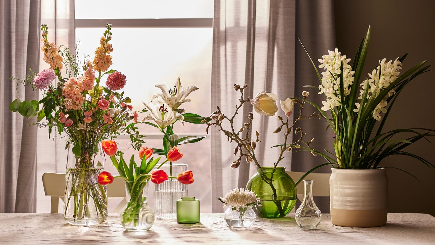 See tips for choosing vases