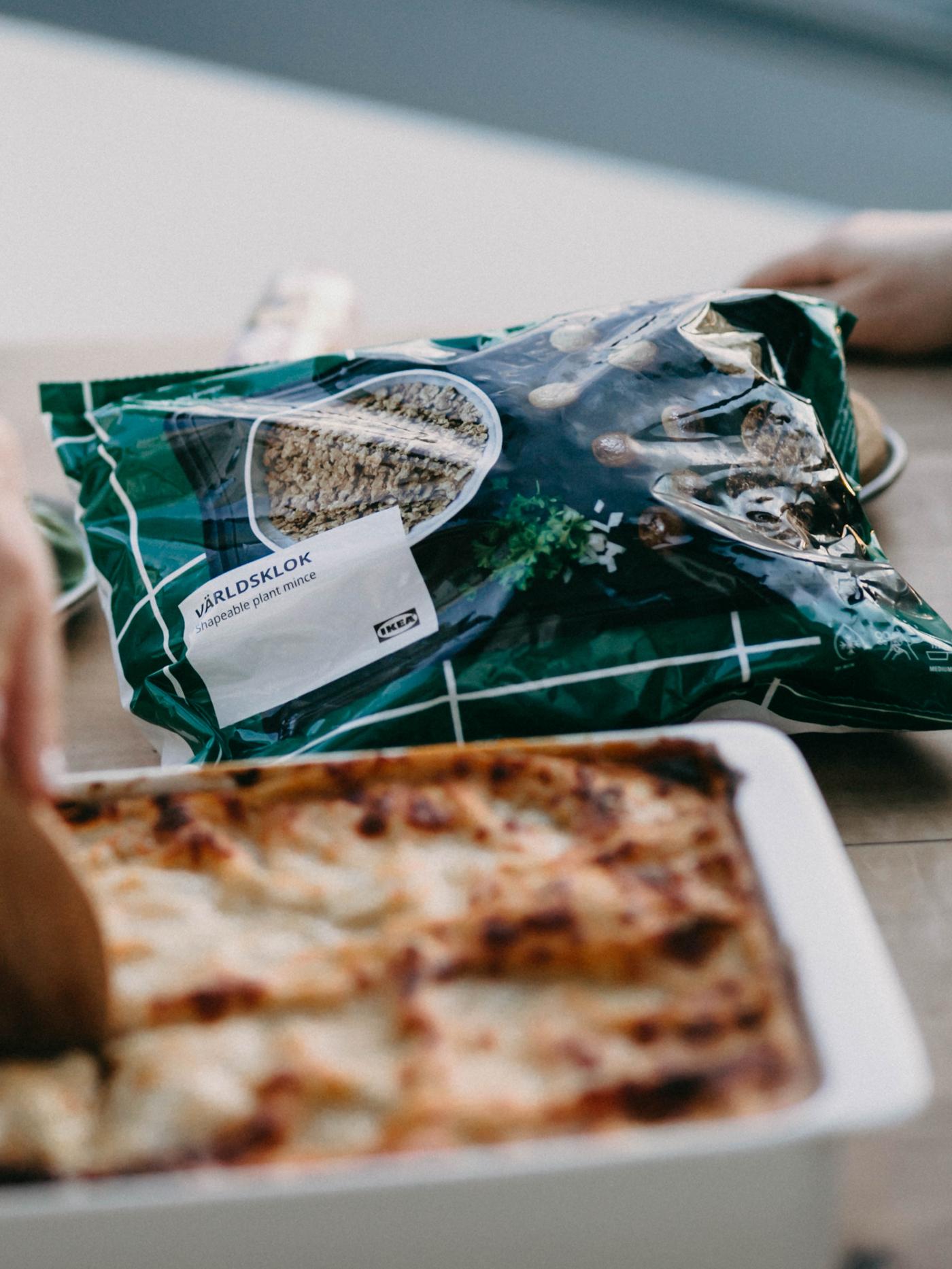 Vegetarische Lasagne mit VÄRLDSKLOK