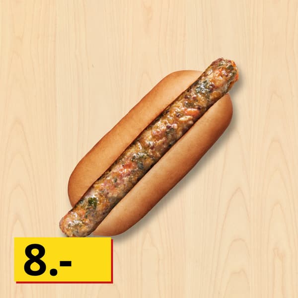 Veggie hotdog

8.-