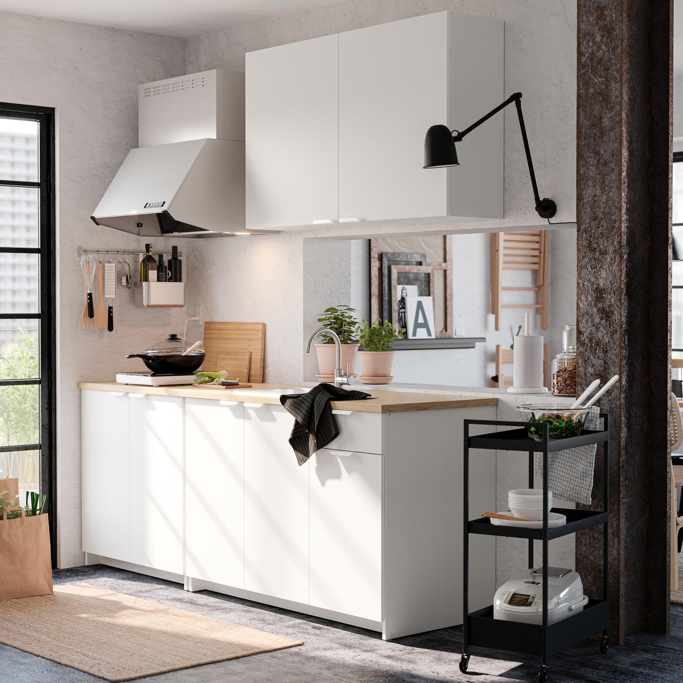 View this small kitchen, with KNOXHULT kitchen system. All under ₱40,000!