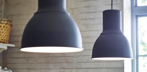 Voxtorp dark gray lighting