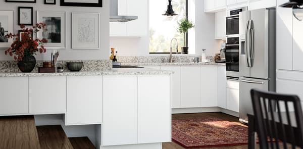 VOXTORP white kitchen front