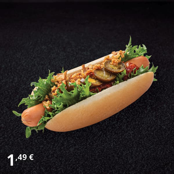 Vürtsikas hot dog