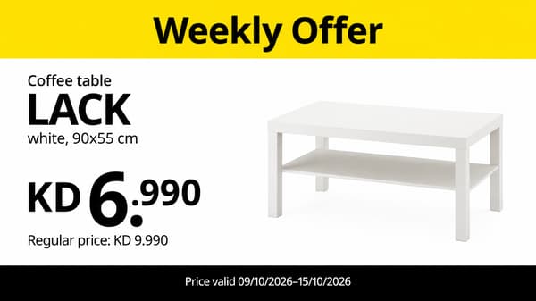 Weekly offers